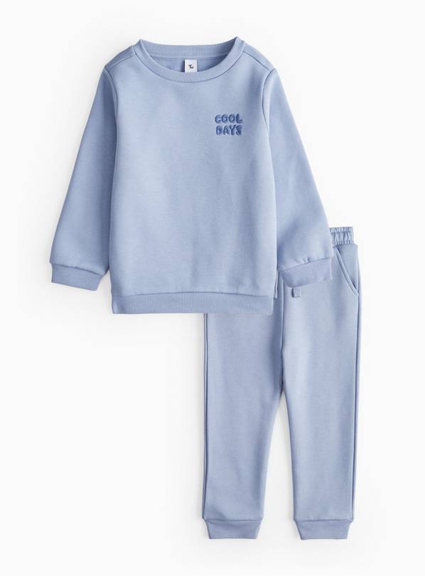 Black Cool Days Sweatshirt & Joggers Set 4-5 years